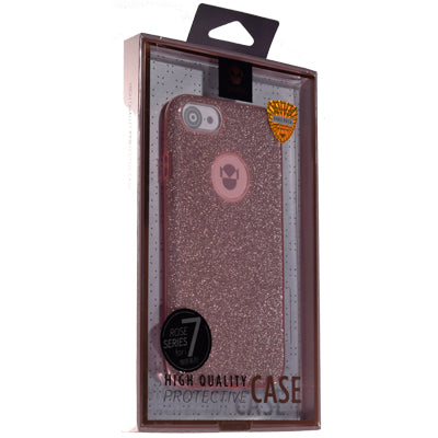 Fshang iPhone 7/iPhone 8/iPhone SE (2020) TPU Case - Rose Series - Pink