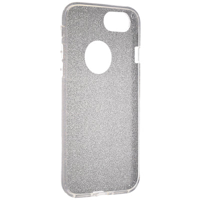 Fshang iPhone 7/iPhone 8/iPhone SE (2020) TPU Case - Rose Series - Silver