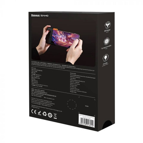 Baseus Game Tool GAMO Mobile One-Handed Gamepad Black (GMGA05-01)