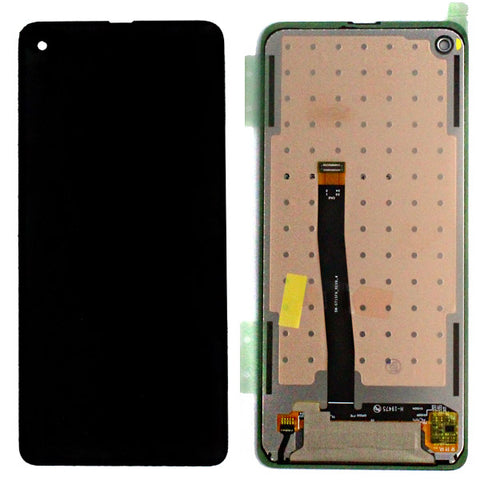 Samsung SM-G715F Galaxy Xcover Pro LCD Display + Touchscreen - GH82-22040A/GH82-22377A - Black