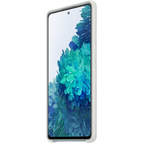 Samsung SM-G780F Galaxy S20 Fan Edition 4G/SM-G781B Galaxy S20 Fan Edition 5G Silicone Cover - EF-PG780TWEGEU - White