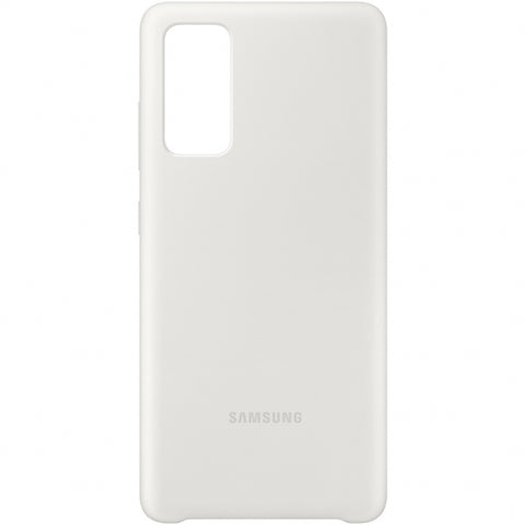 Samsung SM-G780F Galaxy S20 Fan Edition 4G/SM-G781B Galaxy S20 Fan Edition 5G Silicone Cover - EF-PG780TWEGEU - White