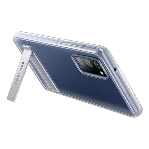 Samsung SM-G780F Galaxy S20 Fan Edition 4G/SM-G781B Galaxy S20 Fan Edition 5G Clear Standing Cover - EF-JG780CTEGEU - Transparant