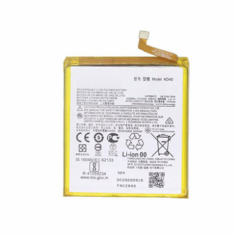 Motorola Moto G8 Plus (XT2019) Battery - KD40 - 4000 mAh SB18C52857