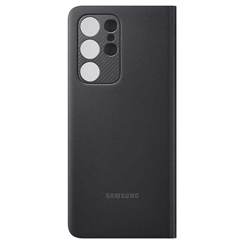 Samsung SM-G998B Galaxy S21 Ultra Clear View Cover - EF-ZG998CBEGEE - Black
