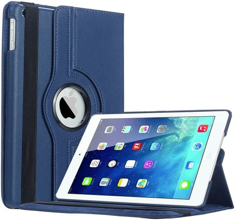 Apple iPad Air - Book Case 360 Degrees - Dark Blue