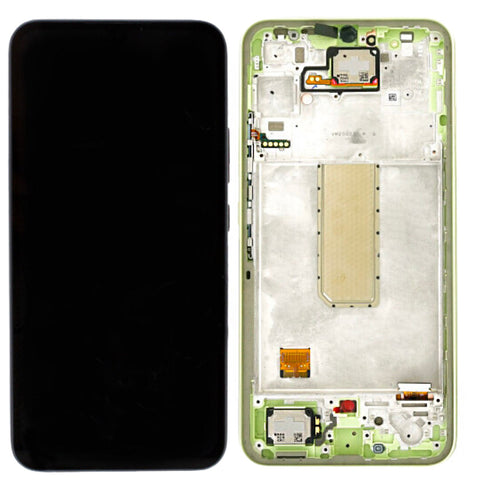 Samsung SM-A346B Galaxy A34 LCD Display + Touchscreen + Frame - GH82-31200C/GH82-31201C - Green