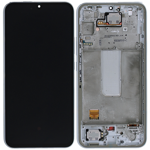 Samsung SM-A346B Galaxy A34 LCD Display + Touchscreen + Frame - GH82-31200B/GH82-31201B - Silver