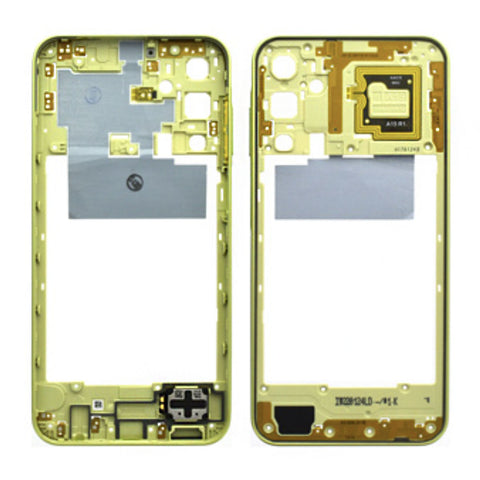 Samsung SM-A156B Galaxy A15 5G Midframe - GH82-33641C - With Speaker - Yellow
