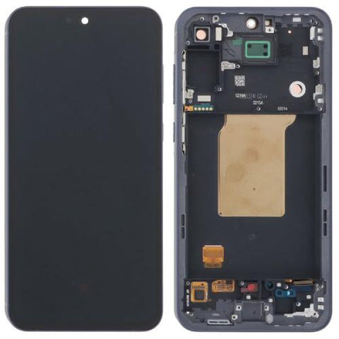Samsung SM-A556B Galaxy A55 LCD Display + Touchscreen + Frame - GH82-34305A - (Self-Assembled)  - Navy