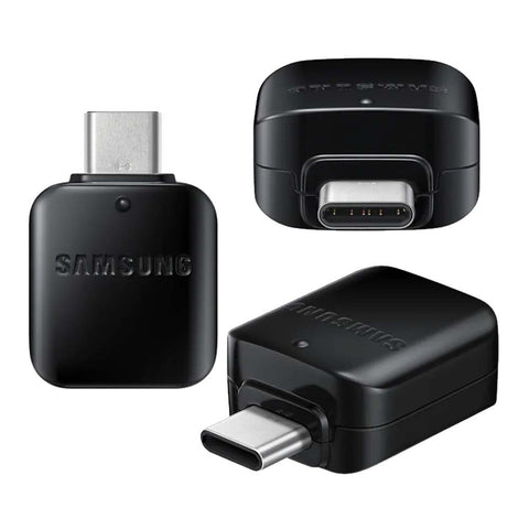 Samsung USB-A to USB-C OTG Adapter - GH96-11383A - Black