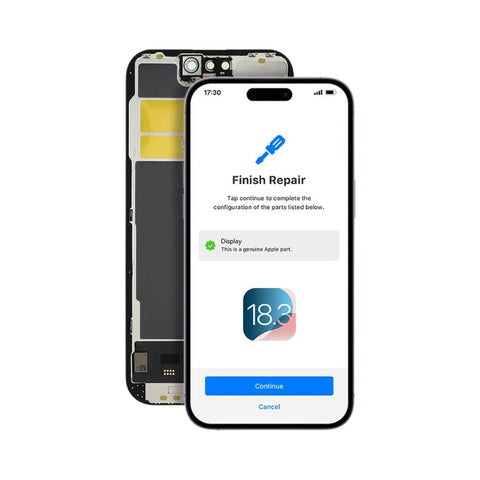 Apple iPhone 12 Pro Max LCD Display + Touchscreen - Soft Oled - Diagnostic / No Warning Message - Black
