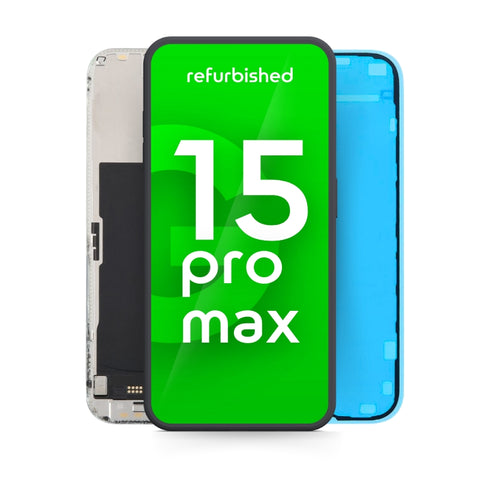 Apple iPhone 15 Pro Max LCD Display + Touchscreen - Refurbished Quality - Black