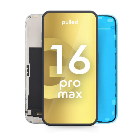 Apple iPhone 16 Pro Max LCD Display + Touchscreen - Pulled - With Sensor Flex - Black