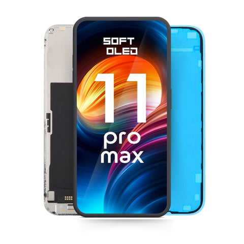 Apple iPhone 11 Pro Max LCD Display + Touchscreen - Repart - Soft OLED  - Black