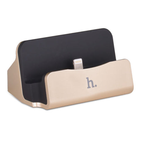 Apple Usb Charging Sync Lightning Stand Dock Station  Cradle Gold