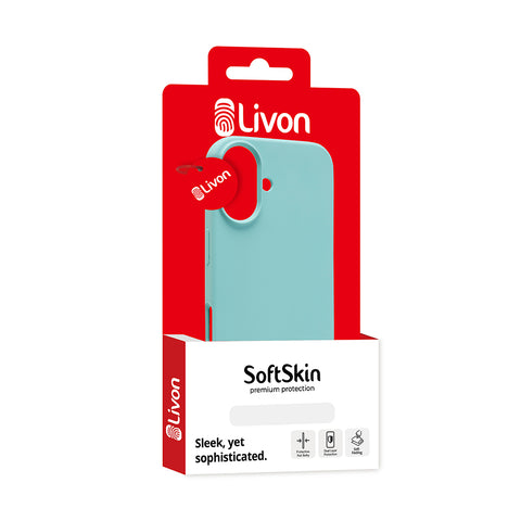 Livon iPhone 16 Plus SoftSkin - Gum Blue