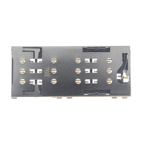 Sony Xperia XA1 Plus (G3412)/Xperia 10 Plus (I3213, I3223, I4213, I4293) Simcard reader Connector 3040001K00 (DUAL-SIM)