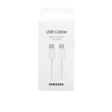 Samsung USB-C Cable To USB-C Cable - 3A - 1.8m - EP-DX310JWEGEU - White
