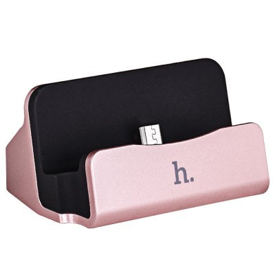 Hoco  CPH18 Micro USB Charging Dock Rose Gold
