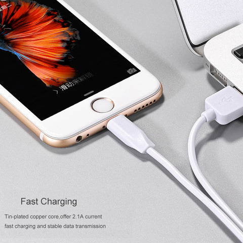 Hoco Fast Charging Lightning to USB Cable 3M - X1 - White