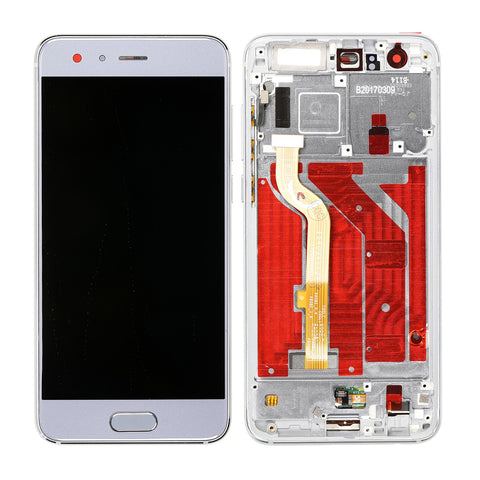 Huawei Honor 9 (STF-L09) LCD Display + Touchscreen + Frame Grey