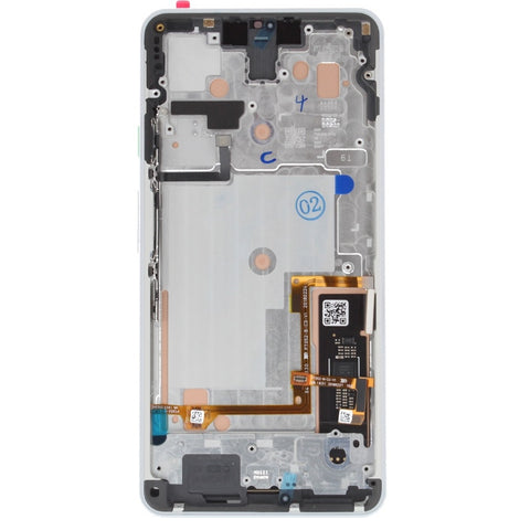 Google Pixel 3 XL (A4RG013C) LCD Display + Touchscreen + Frame 20GC1WW0S03 White