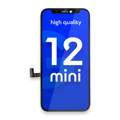 Apple iPhone 12 Mini LCD Display + Touchscreen - High Quality - Black