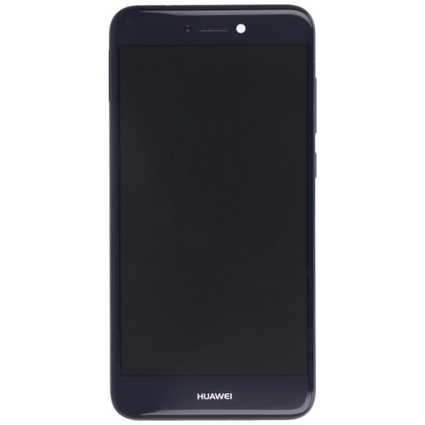 Huawei P8 Lite 2017 (PRA-LX1) LCD Display + Touchscreen + Frame Incl. Battery and Parts 02351VBV/02351EUV Blue