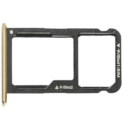 Huawei P9 Lite Simcard holder + Memorycard Holder 51661ACP Gold