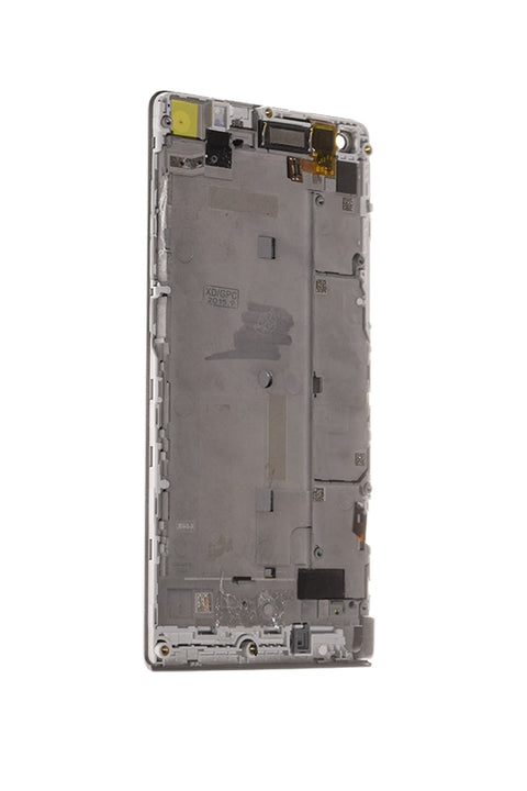 Huawei Ascend G6 LCD Display + Touchscreen + Frame  4G Version White