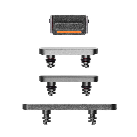 Apple iPhone 12 Side Plugs Set - Black