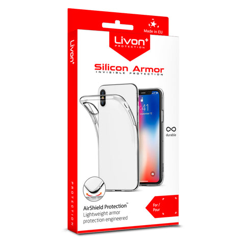 Livon  Huawei P40 Lite E (ART-L29) Silicon Armor  - Clear