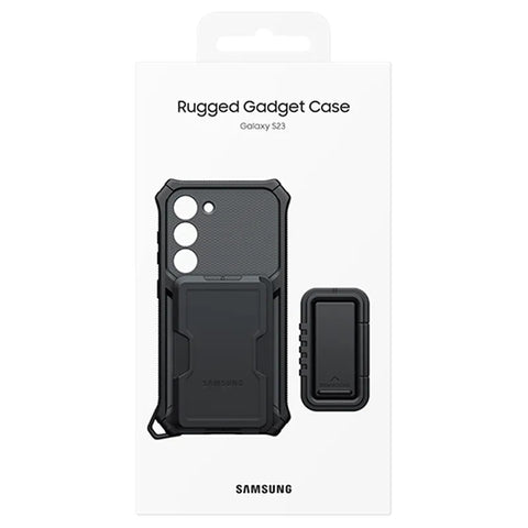 Samsung SM-S911B Galaxy S23 Rugged Gadget Cover - EF-RS911CBEGWW - Black