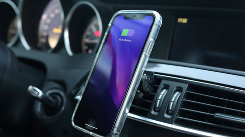 Swissten iPhone 13 Mini Magstick Case - 33001703 - For Magsafe Charging - Transparant