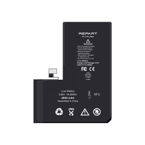 Apple iPhone 13 Pro Max Battery - High Capacity - 4800 mAh