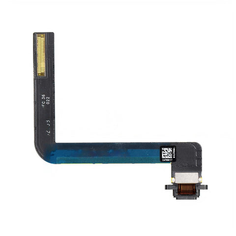 Apple iPad 7 (10.2) - (2019)/iPad 8 (10.2) - 2020/iPad 9 (10.2) - 2021 Charge Connector Flex Cable - Black