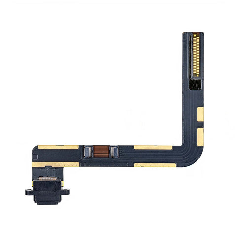 Apple iPad 7 (10.2) - (2019)/iPad 8 (10.2) - 2020/iPad 9 (10.2) - 2021 Charge Connector Flex Cable - Black
