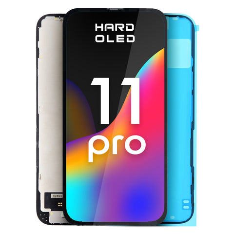 Apple iPhone 11 Pro LCD Display + Touchscreen - Repart- Hard Oled - Black