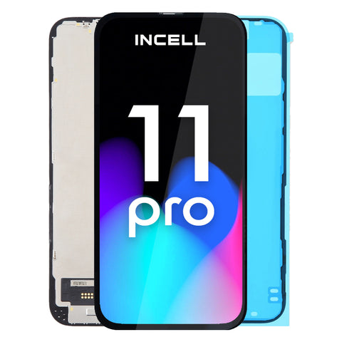 Apple iPhone 11 Pro LCD Display + Touchscreen - Incell - IC removable - Black