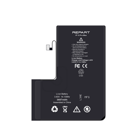 Apple iPhone 12 Pro Max Battery - Repart - 3687 mAh