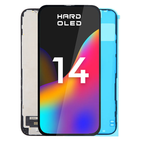 Apple iPhone 14 LCD Display + Touchscreen - Repart - Hard Oled - Black