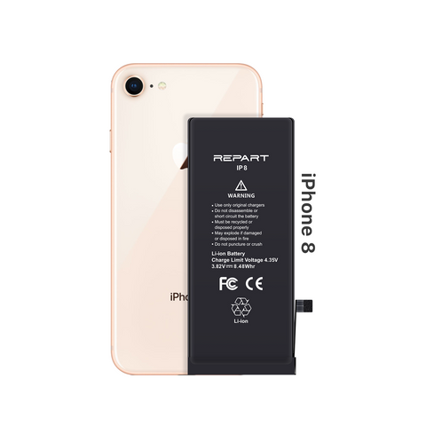 Apple iPhone 8 Battery - Repart - High Capacity - 2220 mAh