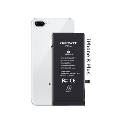Apple iPhone 8 Plus Battery - Repart - High Capacity - 3420 mAh