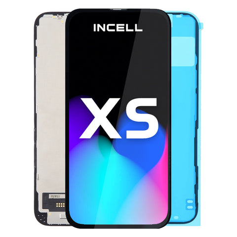 Apple iPhone XS LCD Display + Touchscreen - Incell - Black