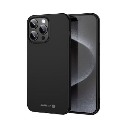 Swissten iPhone 17 Pro Soft Joy Case - 34500455 - Black