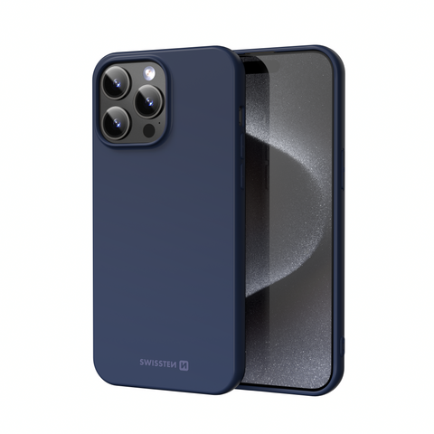 Swissten iPhone 16 Pro Max  Soft Joy Case - 34500384 - Blue