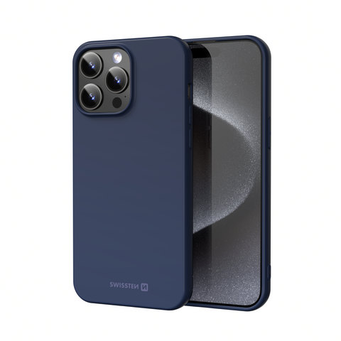 Swissten iPhone 17 Pro Soft Joy Case - 34500456 - Blue