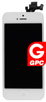 Apple iPhone 5G LCD Display + Touchscreen - Refurbished Quality - White