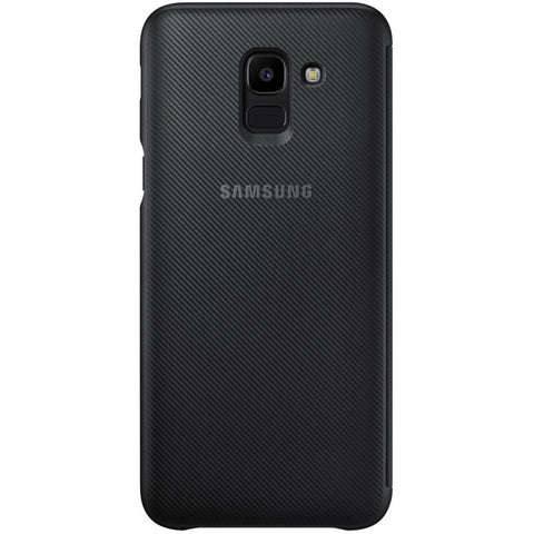 Samsung SM-J600F Galaxy J6 Wallet Cover EF-WJ600CBEGWW - Black